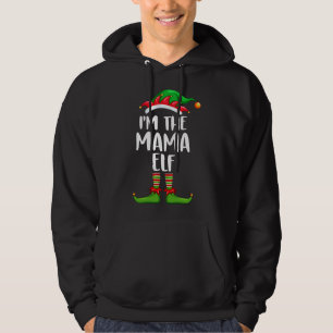 I'm The Librarian Elf Matching Family Christmas Hoodie
