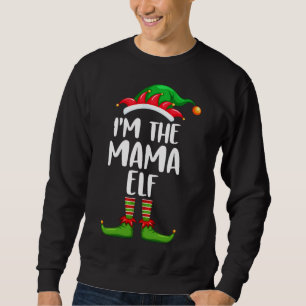 I'm The Librarian Elf Matching Family Christmas Sweatshirt