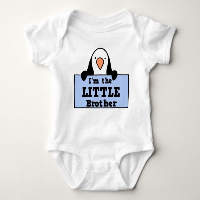 I'm the Little Brother Baby Bodysuit (Front)