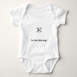I'm the little dog baby bodysuit