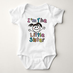 I'm The Little Sister Baby Bodysuit