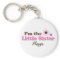I'm The Little Sister Mod Flowers Personalised