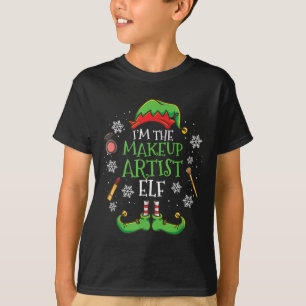 Im The Makeup Artist Elf Christmas T-Shirt