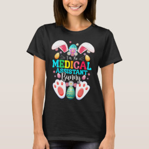 I'm The Medical Istant Bunny Easter Day Rabbit Mat T-Shirt