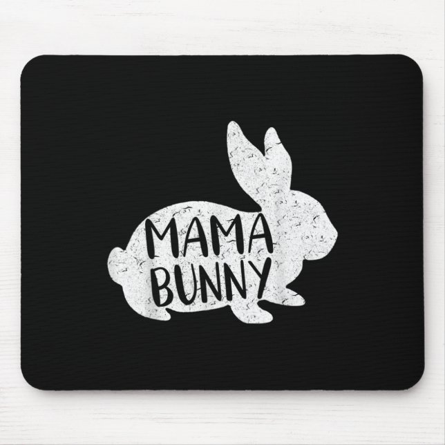I'm The Mimi Bunny Easter Funny Easter Mother's Da Mouse Pad (Front)