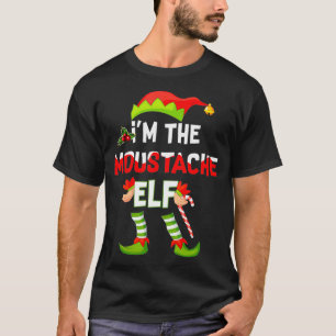 I'm The Moustache Elf Christmas Matching Pyjamas  T-Shirt