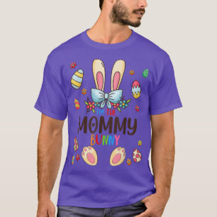 I'm The Mummy Bunny Easter Day Matching Family Egg T-Shirt