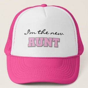 I'm the New Aunt tshirts and Gifts Trucker Hat