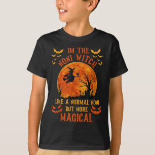 I'm The Noni Witch Like A Normal Grandma Halloween T-Shirt