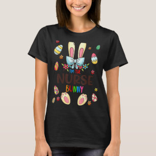 I'm The Nurse Bunny Easter Day Matching Family Egg T-Shirt