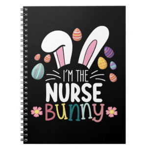 I'm The Nurse Bunny Easter Matching Notebook