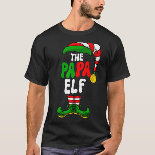 I'm The Papa Elf Group Merry Christmas Matching Fa T-Shirt