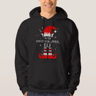 I'm The Photographer Elf Matching Family Group Chr Hoodie