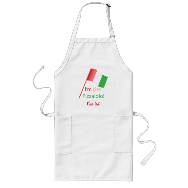 I'm the Pizzaiolo! Long Apron (Front)