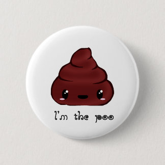 I'm The Poo 6 Cm Round Badge