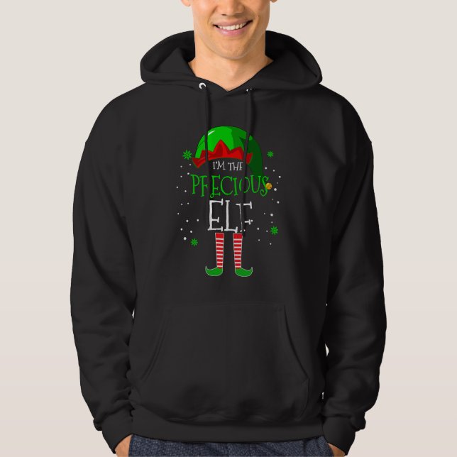 I'm the Precious Elf Family Matching Costume Chris Hoodie (Front)