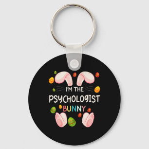 I'm The Psychologist Bunny Funny Matching Family E Key Ring