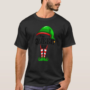I'm The Queen Elf Christmas Family Matching Costum T-Shirt