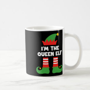 I'm The Queen Elf Funny Xmas Matching Family Group Coffee Mug