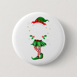 I'm The Queen Elf Matching Christmas Costume Shirt 6 Cm Round Badge
