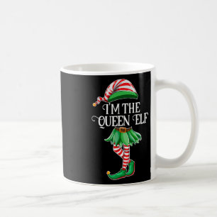 I'm The Queen Elf Matching Family Pyjamas Christma Coffee Mug