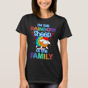 I'm The Rainbow Gay Sheep Of The Family Gay Pride  T-Shirt