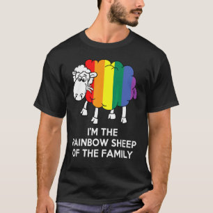 I'm The Rainbow Gay Sheep Of The Family Gay Pride T-Shirt