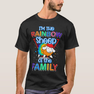 I'm The Rainbow Gay Sheep Of The Family Gay Pride T-Shirt