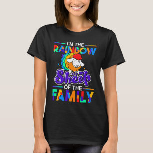 I'm The Rainbow Gay Sheep Of The Family Gay Pride T-Shirt