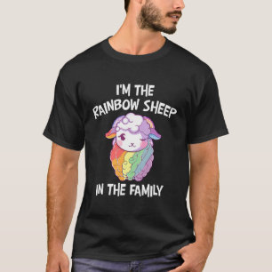 I'M The Rainbow Sheep In The Family Lgbt Equality  T-Shirt