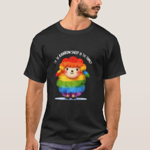 I'm The Rainbow Sheep In The Family LGBTQ Gay Prid T-Shirt