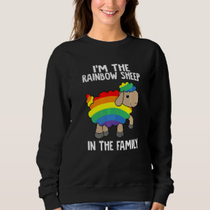 I'm The Rainbow Sheep In The Family Lgbtq Pride Sweatshirt