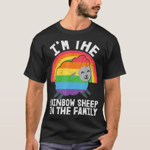 I'm The Rainbow Sheep In The Family Lgbtq Pride T-Shirt