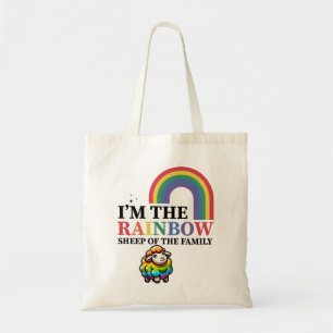 I'm the Rainbow Sheep of the Family LGBTQ  Tote Bag