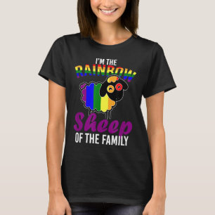 Im The Rainbow Sheep Of The Family Sheep TX53a T-Shirt