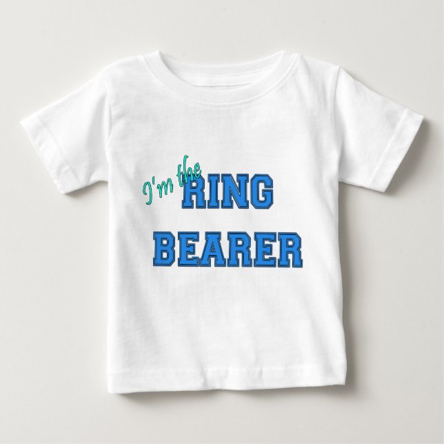 I'm The Ring Bearer Baby T-Shirt (Front)