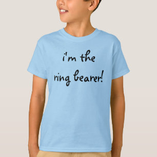 "i'm the ring bearer!" T-Shirt