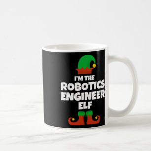 I'm The Robotics Engineer Elf Family Pajama Christ Coffee Mug