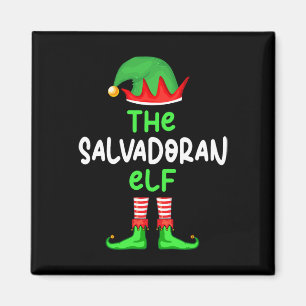 I'm The Salvadoran Elf El Salvador Christmas Funny Magnet