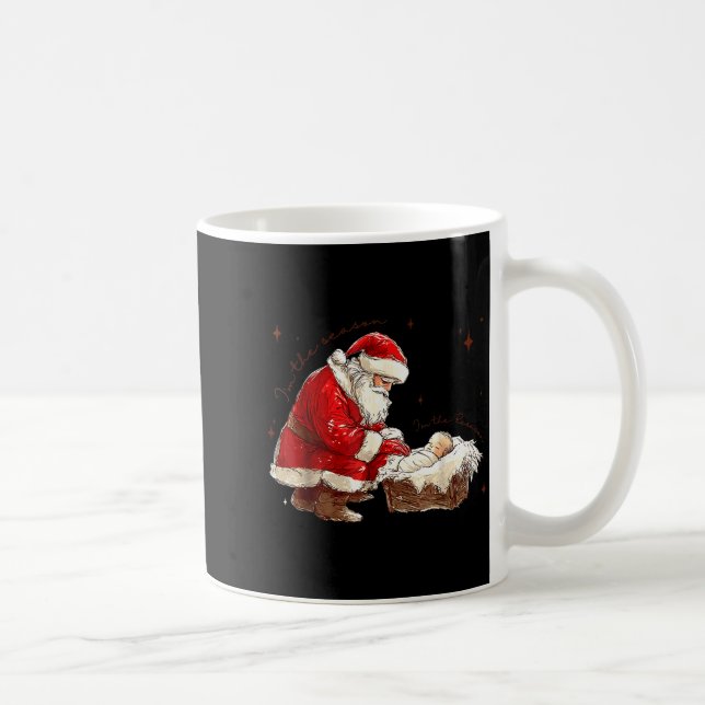 I'm The Season I'm The Reason Christian Christmas  Coffee Mug (Right)
