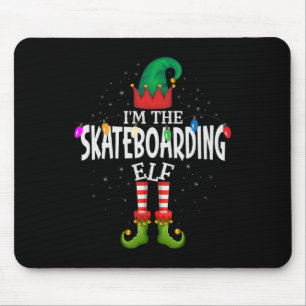 I'm The Skateboarding Matching Christmas Family  Mouse Pad