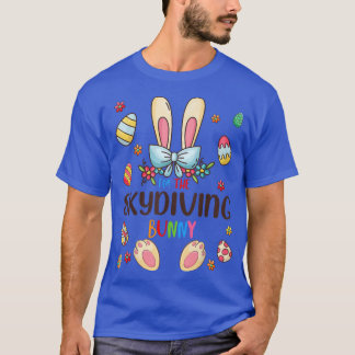 I'm The Skydiving Bunny Easter Day Matching Family T-Shirt
