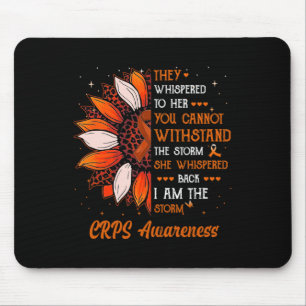 I'm The Storm Crps Awareness Month Warrior Orange Mouse Pad