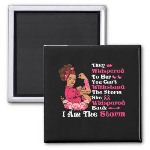 I'm The Storm Strong Women Breast Cancer Warrior Magnet