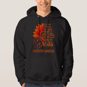 I'm The Storm Strong Women Leukaemia Warrior Sunfl Hoodie