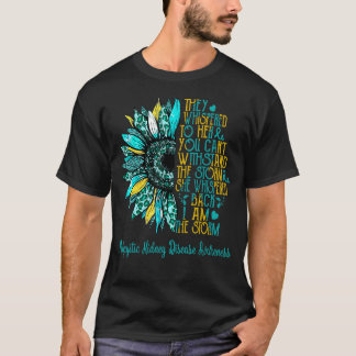 I'm The Storm Sunflower Polycystic Kidney Disease  T-Shirt