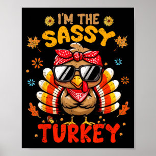 Im The Sy Turkey Matching Family Thanksgiving 2025 Poster