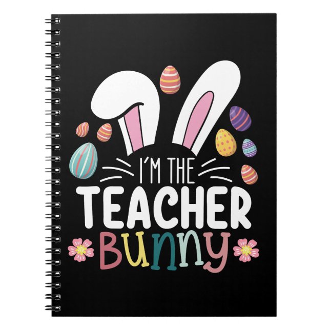 I'm The Teacher Bunny Easter Matching Notebook (Front)