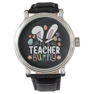 I'm The Teacher Bunny Easter Matching Watch