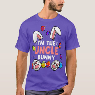 I'm The Uncle Bunny Easter Cute Bunny Family Match T-Shirt